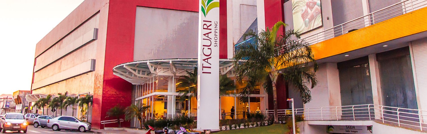 Fachada do Shopping